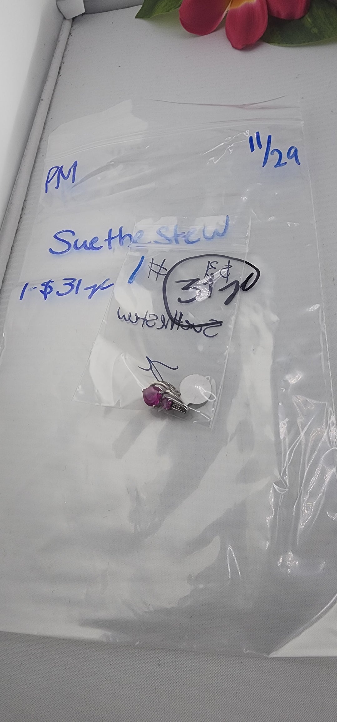 PM SHOW 48HR - RESERVED FOR: Suethestew - 11/29/2025 tiktok Live Show - 1 Sterling Silver Items