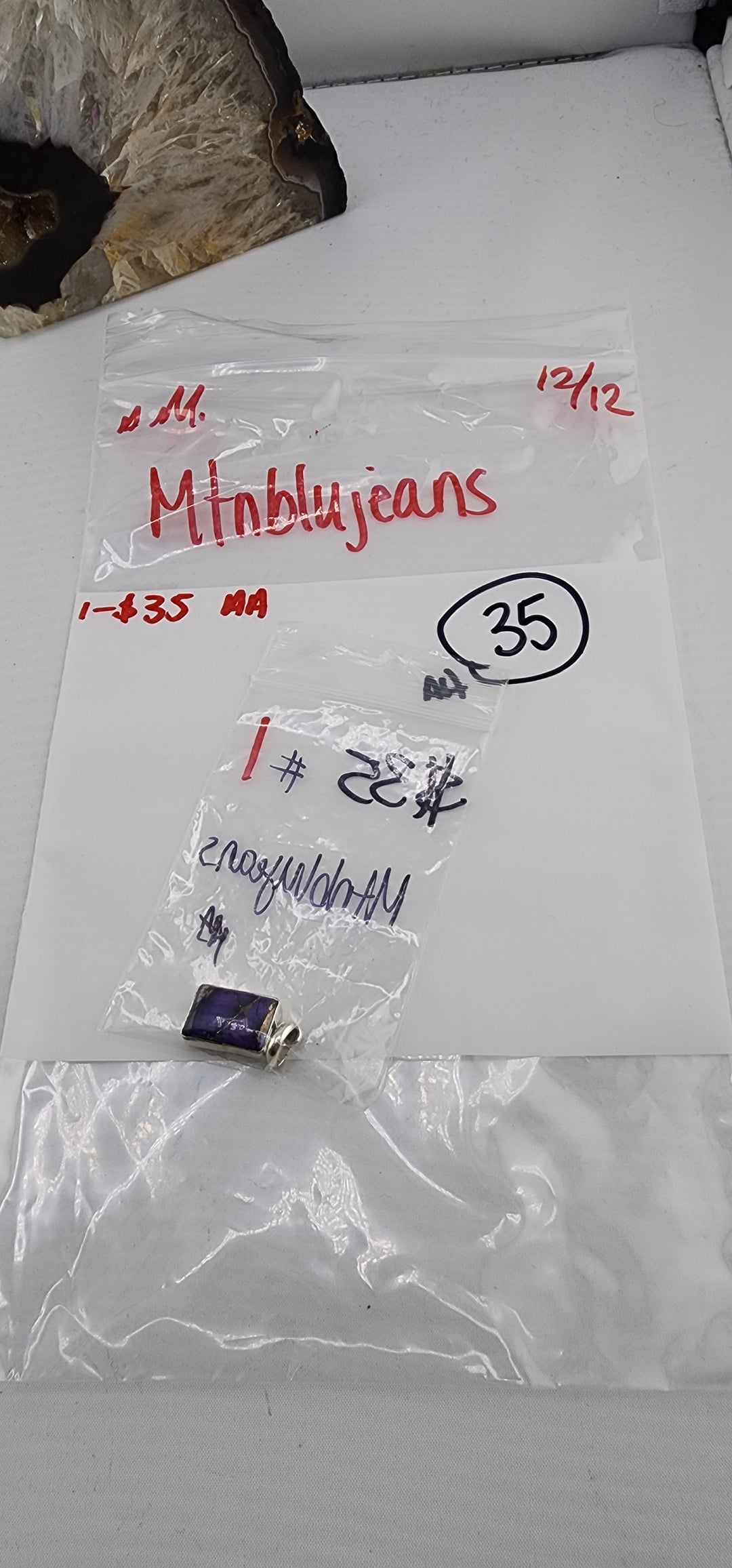 AM SHOW 48HR RESERVED FOR: Mtnblujeans - 12/12/2025 FL tiktok Live Show - 1 Sterling Silver Items