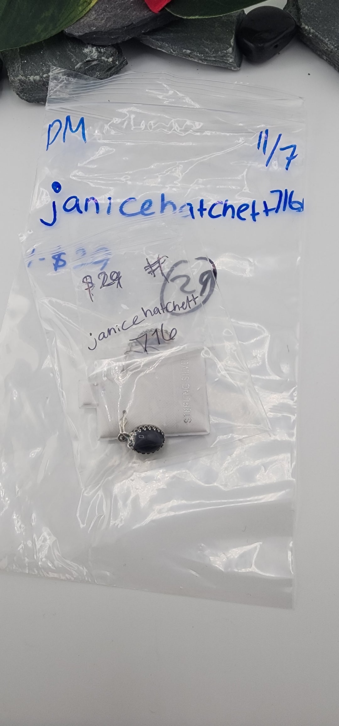 PM SHOW 48HR - RESERVED FOR: janicehatchett716 - 11/7/2025 tiktok Live Show - 1 Sterling Silver Items