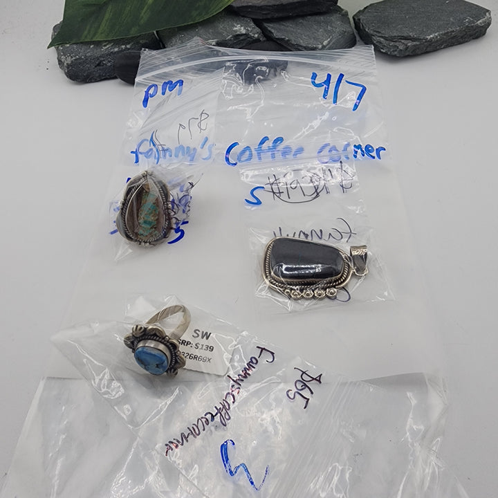fanny's coffee corner - 4/7/26 PM - 3 925 Sterling Silver Items