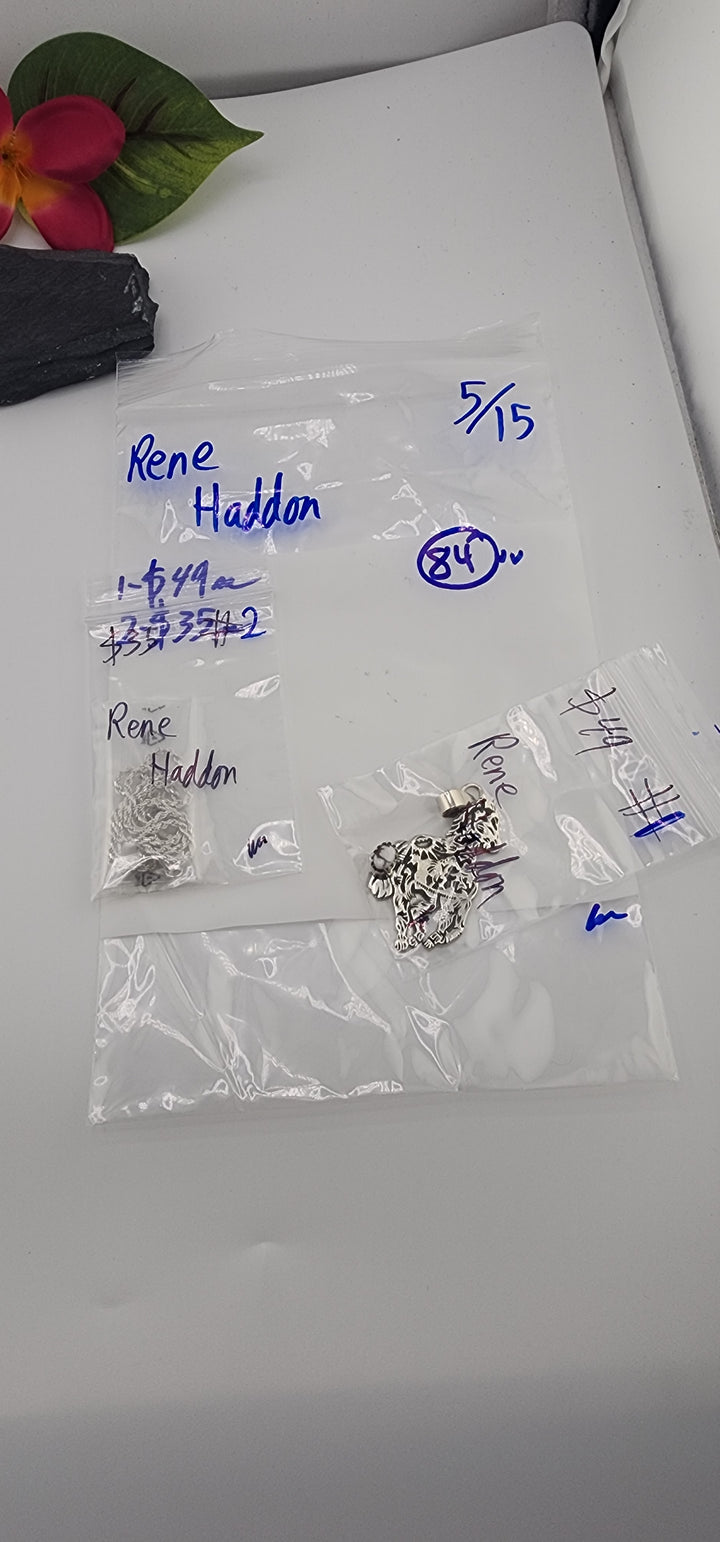 RESERVED FOR: Rene Haddon - 5/15/2025 tiktok Live Show -2  Sterling Silver Items