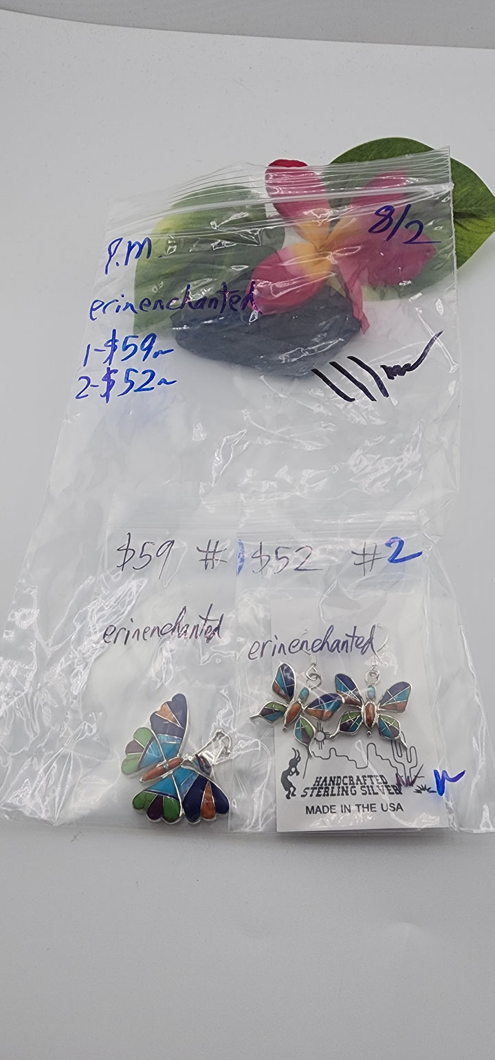 PM SHOW 48HR - RESERVED FOR: erinenchanted  - 8/2/2025 FL tiktok Live Show - 2 Sterling Silver Items