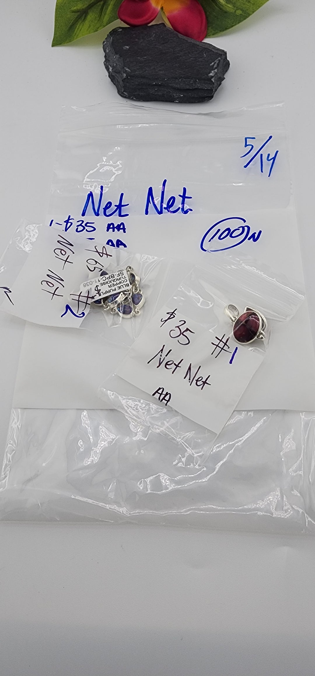 RESERVED FOR: Net Net- 5/14/2025 tiktok Live Show -2  Sterling Silver Items