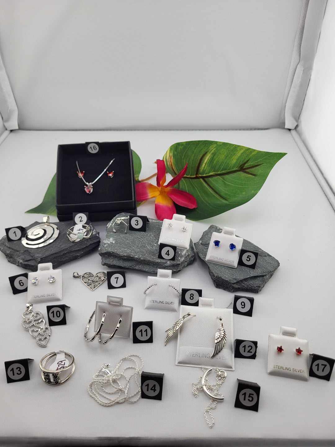 RESERVED FOR: Kristie Cook -  2/13/2025 Show - 17 Sterling Silver Items