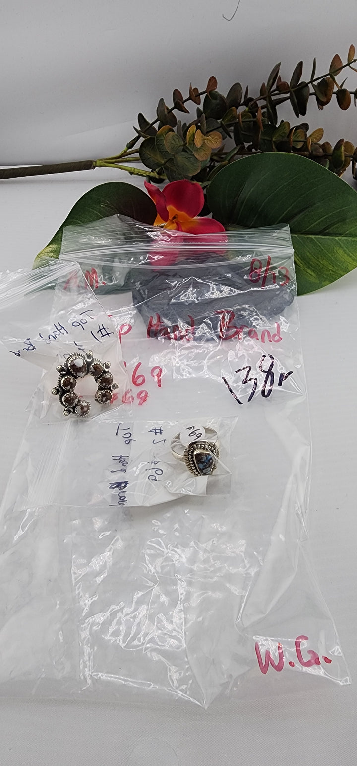 AM SHOW 48HR - RESERVED FOR: Top Hand Brand - 8/13/2025 FL tiktok Live Show - 2 Sterling Silver Items