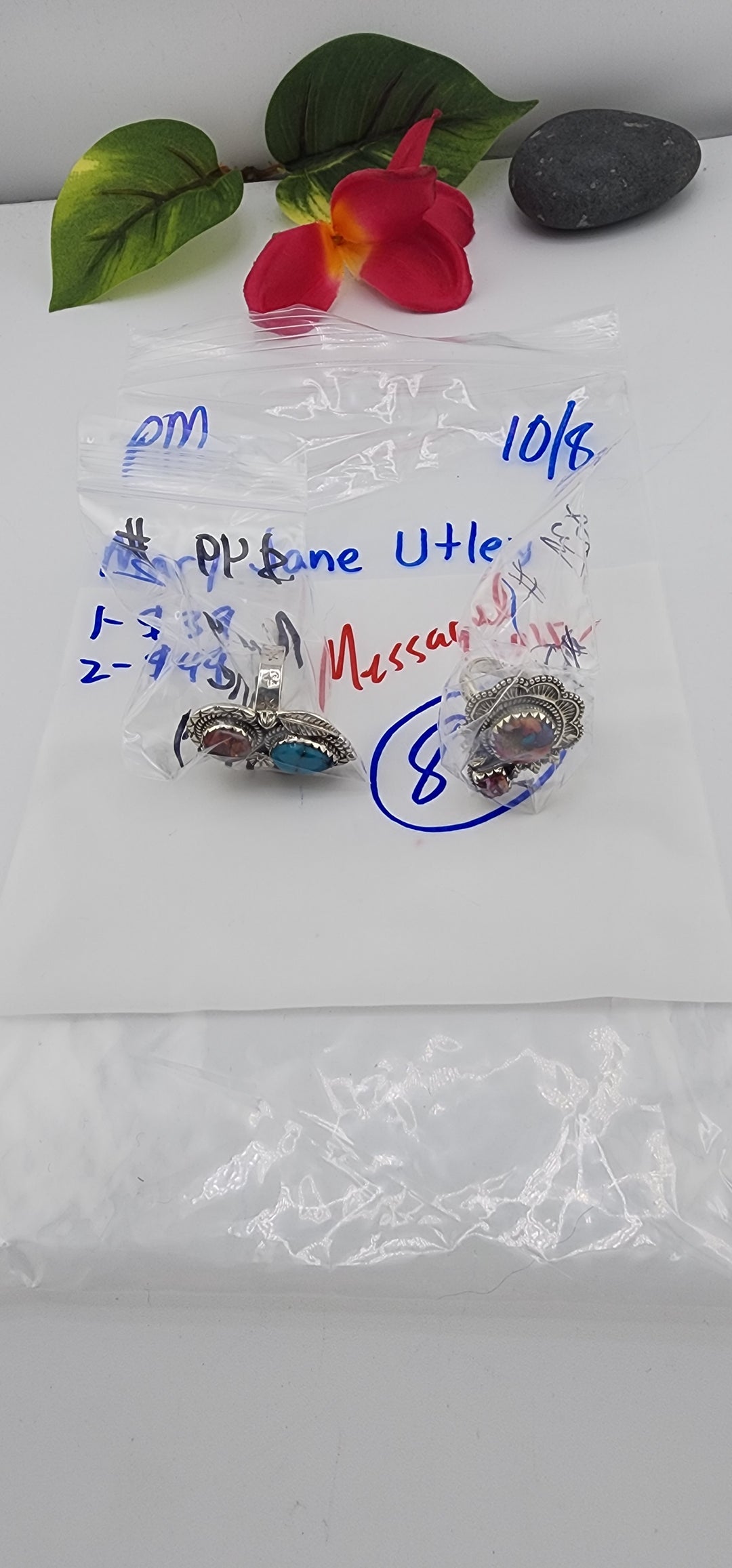 PM SHOW 48HR - RESERVED FOR: Mary Jane Utley - 10/8/2025 FL tiktok Live Show - 2 Sterling Silver Items