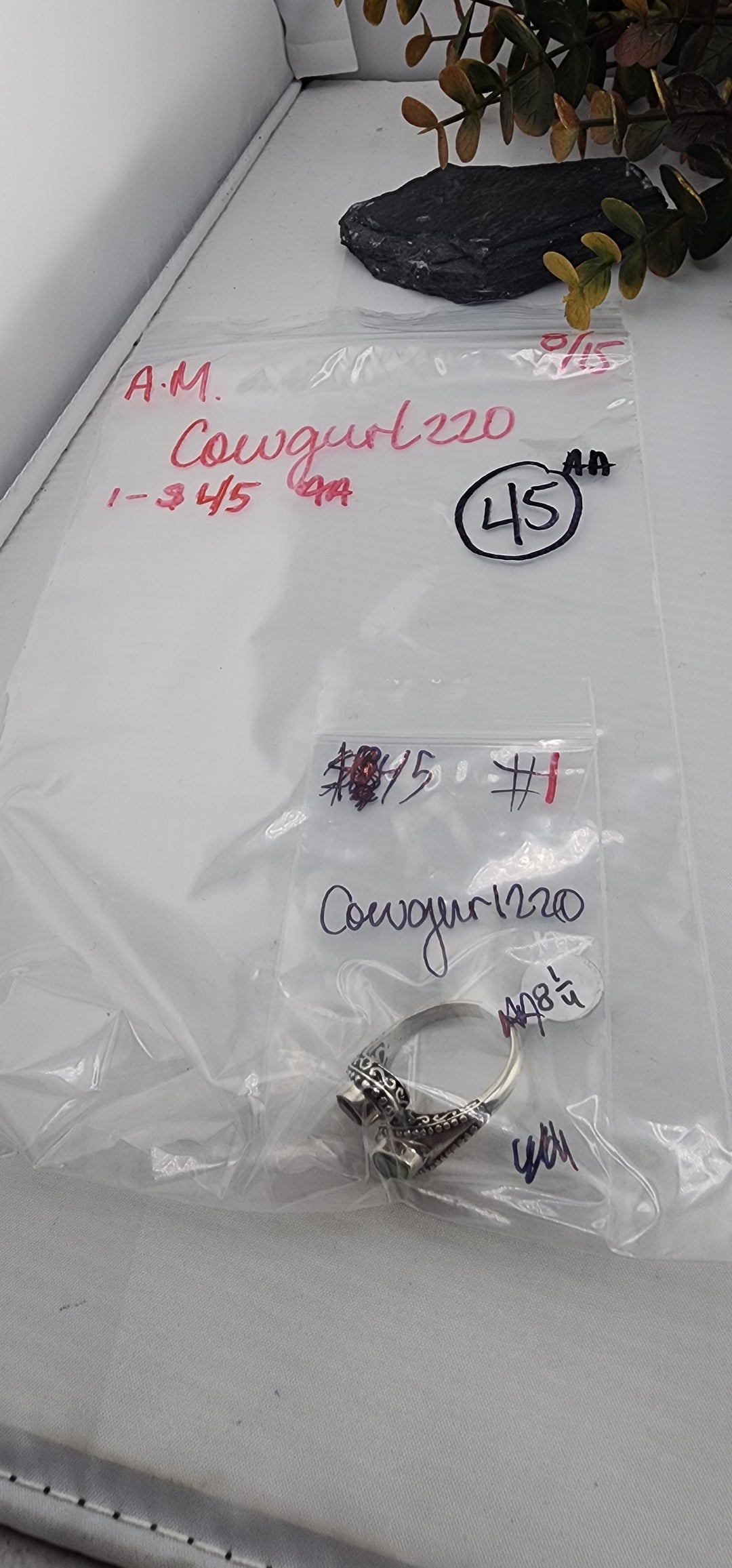 AM SHOW 48HR - RESERVED FOR: Cowgurl220 - 8/15/2025 FL tiktok Live Show - 1 Sterling Silver Items