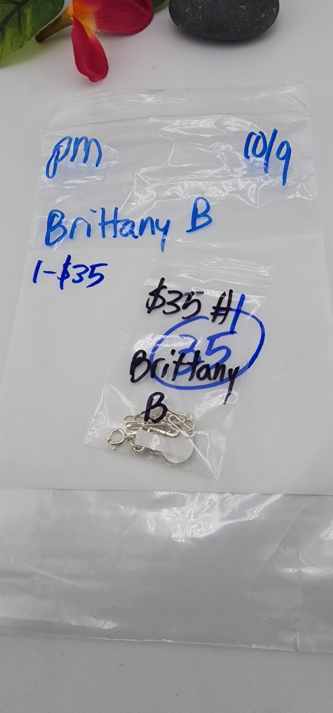PM SHOW 48HR - RESERVED FOR: Brittany B - 10/9/2025 FL tiktok Live Show - 1 Sterling Silver Items