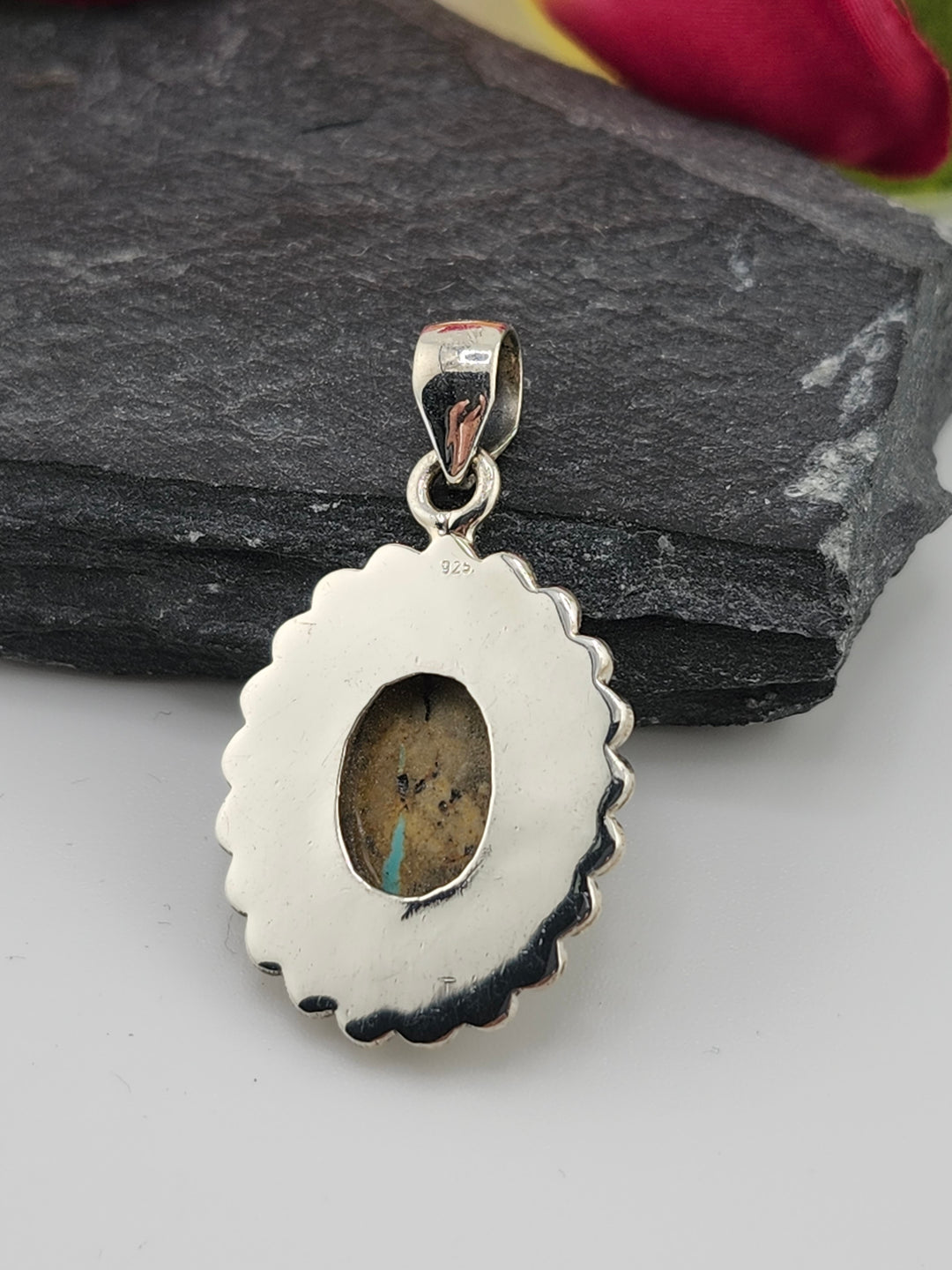 Royston Ribbon Turquoise Pendant