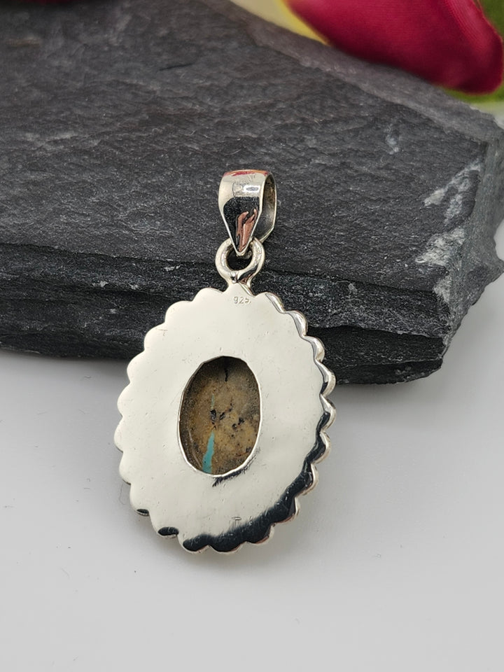 Royston Ribbon Turquoise Pendant