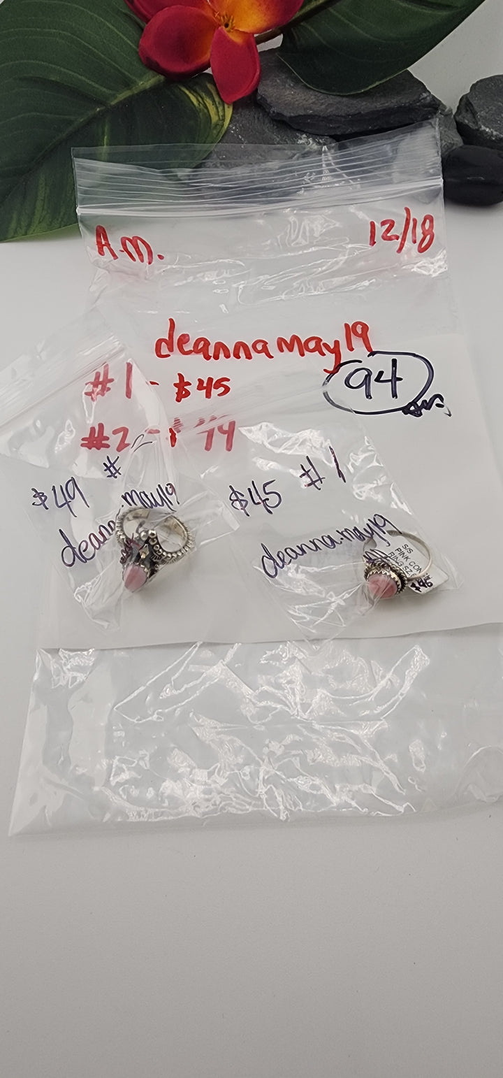 AM SHOW 48HR RESERVED FOR: deannamay19- 12/18/2025 FL tiktok Live Show - 2 Sterling Silver Items