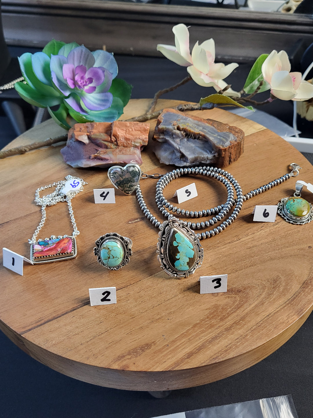RESERVED FOR: Edna Gonzalez-7/6/24- 6 Sterling Silver Items