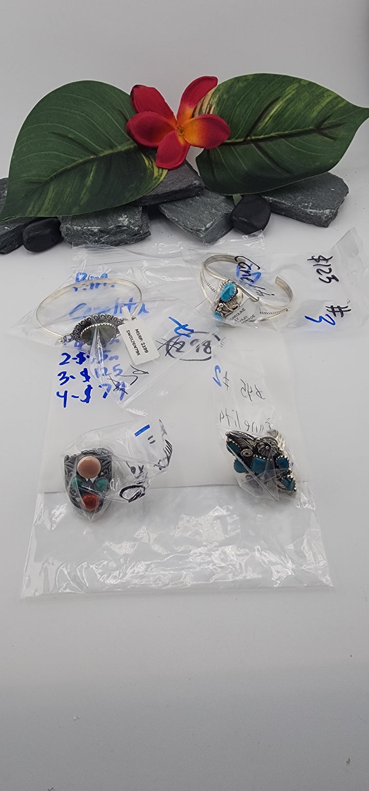 PM SHOW 48HR - RESERVED FOR: Canelita - 1/7/2026 tiktok Live Show - 4 Sterling Silver Items
