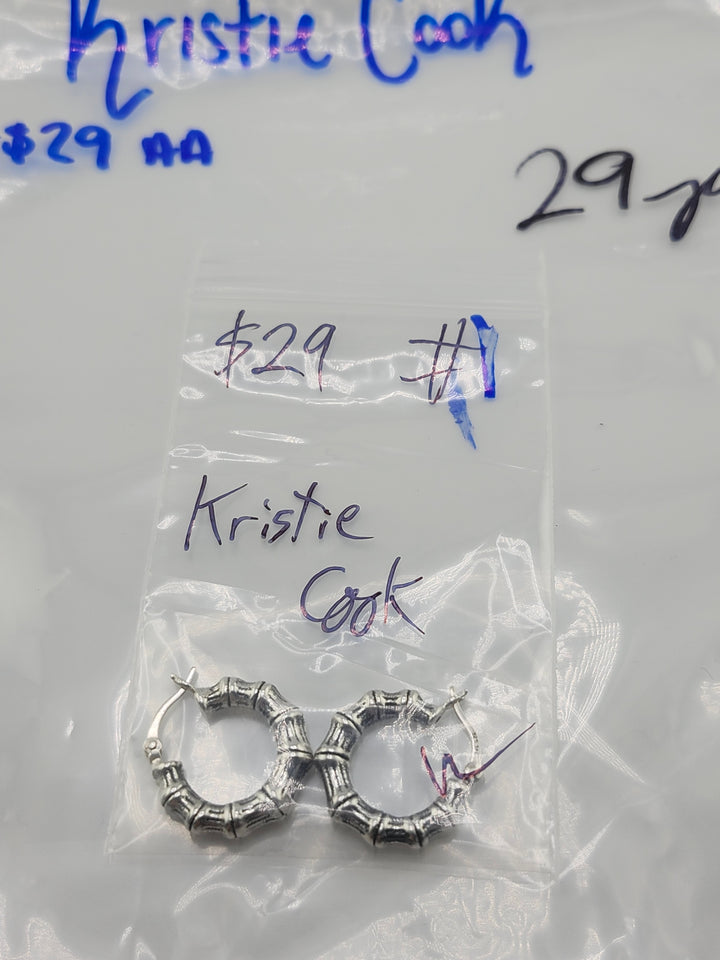 RESERVED FOR: Kristie Cook - 6/4/2025 tiktok Live Show - 1 Sterling Silver Items