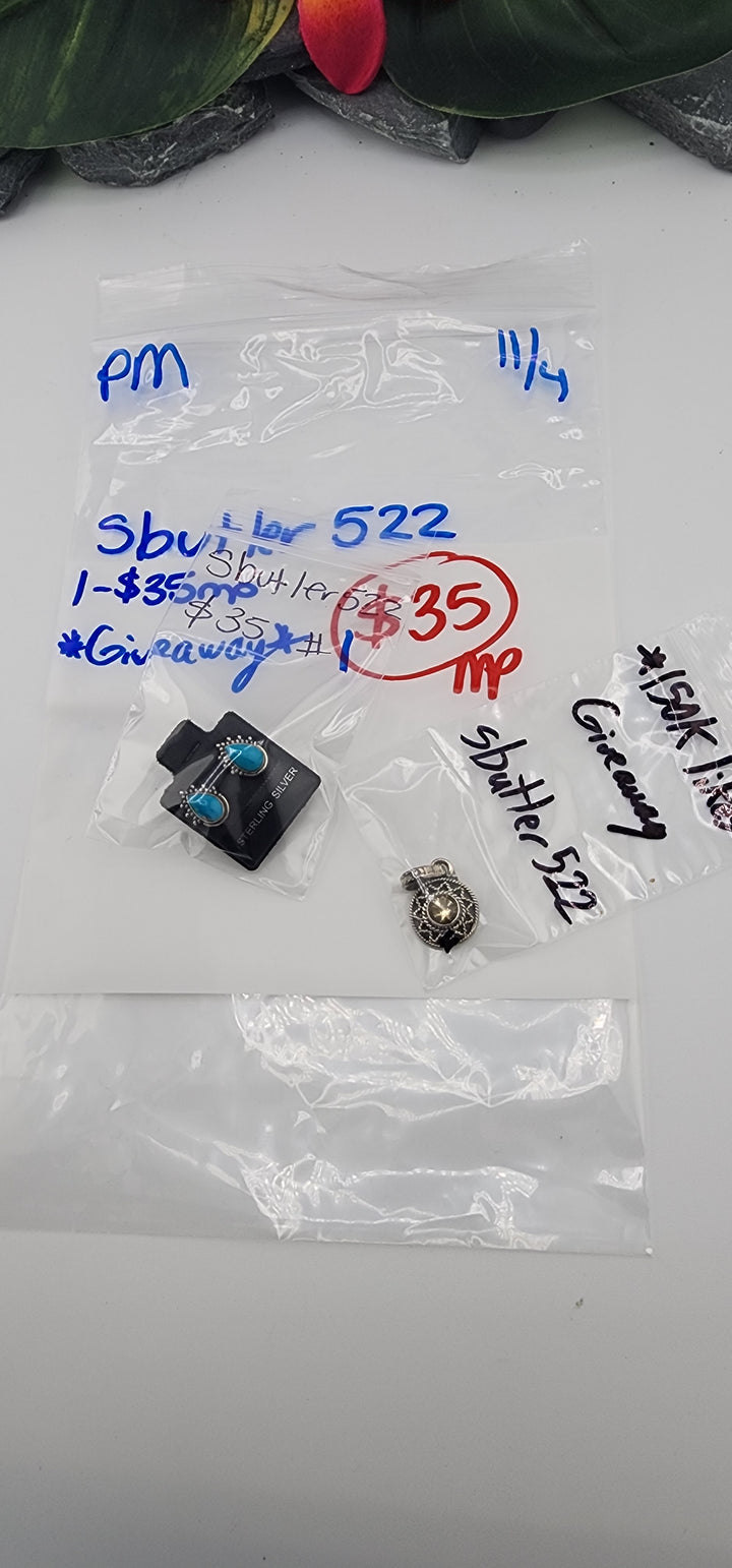 PM SHOW 48HR - RESERVED FOR: sbutler522  - 11/4/2025 tiktok Live Show - 2  Sterling Silver Items