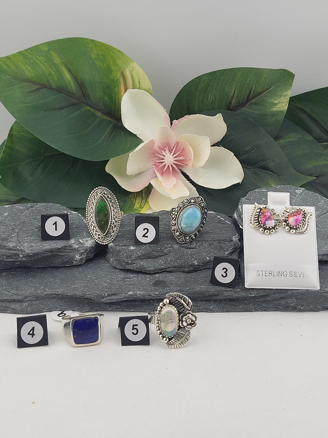 RESERVED FOR: MARY J -1/1/2025 - 5 Sterling Silver Items