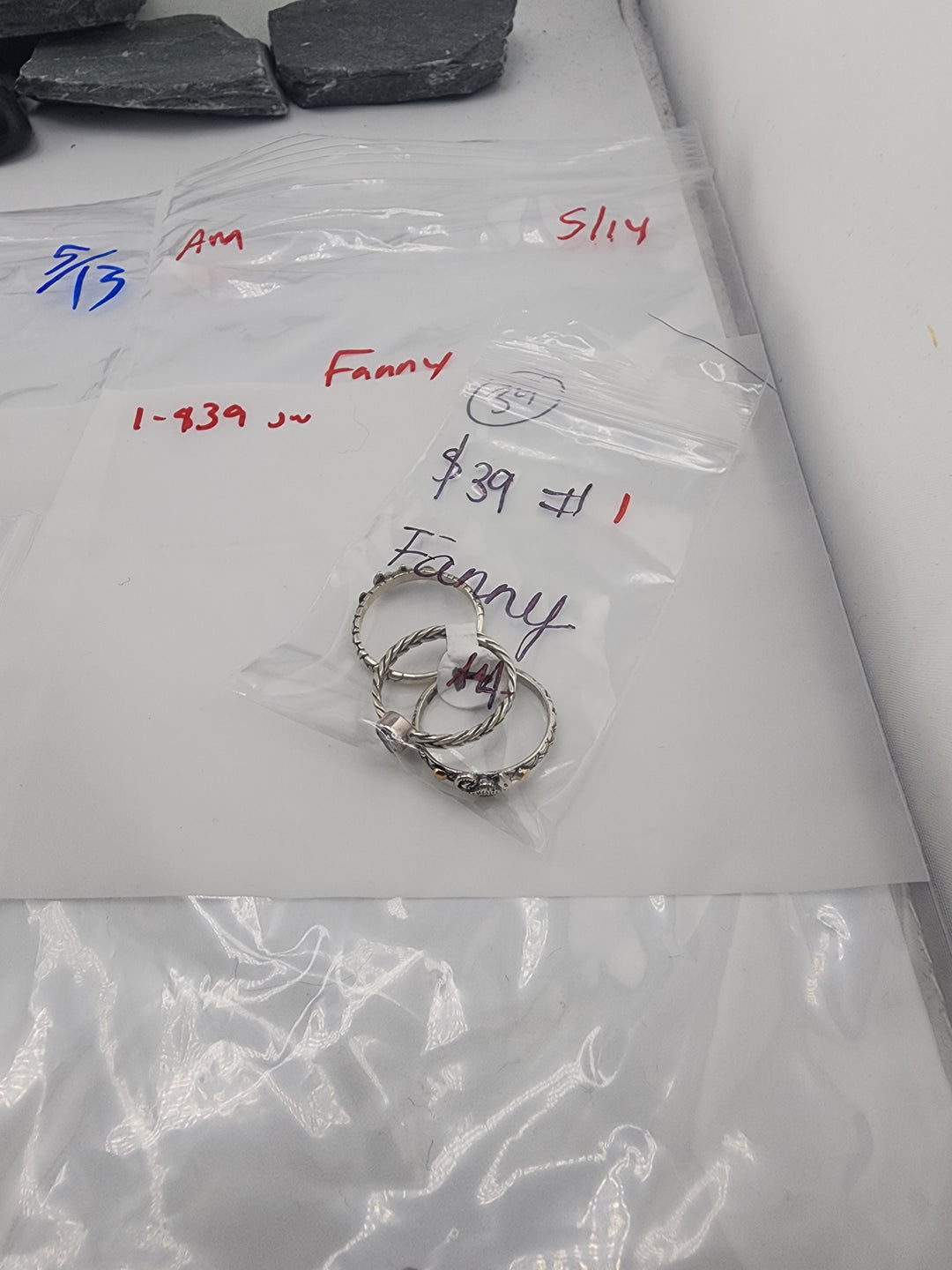 Fanny - 5/14/26 - 1 925 Sterling Silver Items