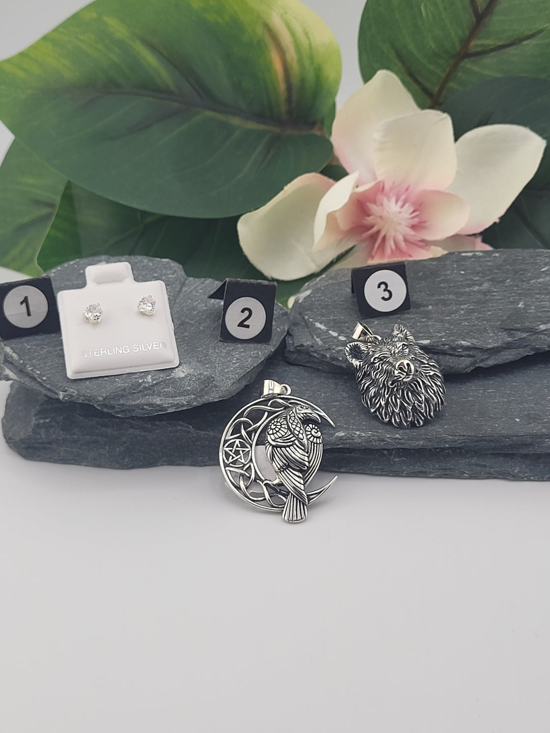 RESERVED FOR: Amanda & the Pups - 1/31/2025 Show -3 Sterling Silver Items