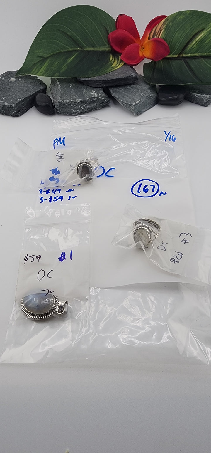 DC - 3 925 Sterling Silver Items
