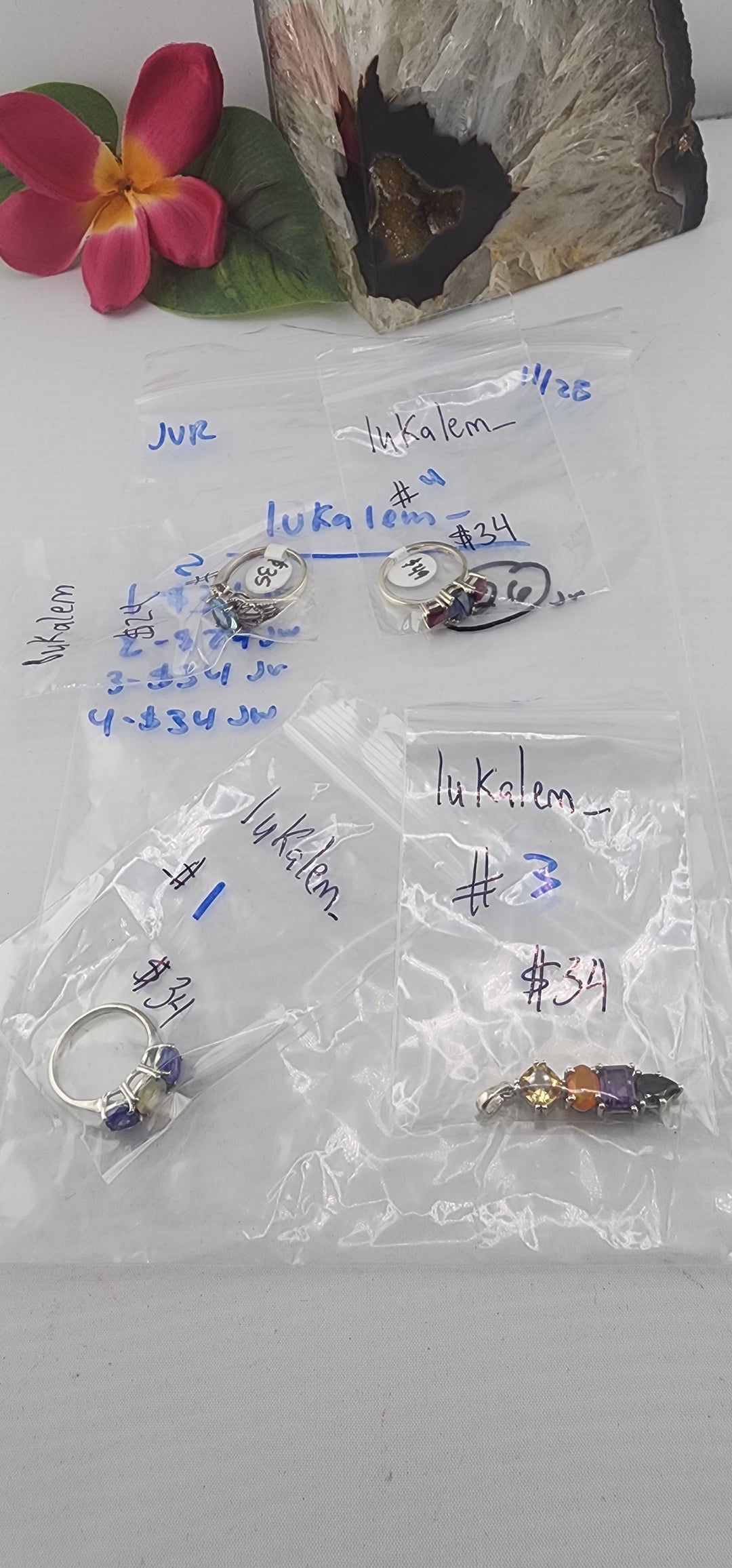 BF PM SHOW 48HR - RESERVED FOR: lukalem_ - 11/28/2025 tiktok Live Show - 4 Sterling Silver Items
