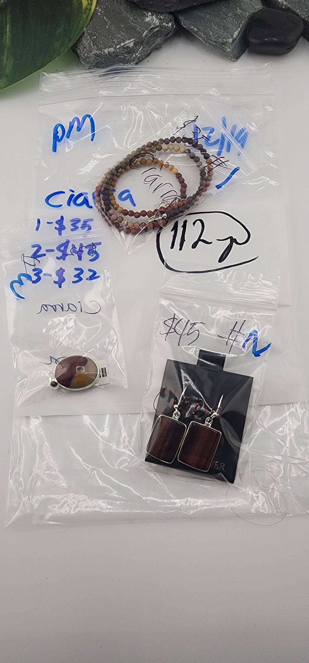 PM SHOW 48HR - RESERVED FOR: ciarra - 12/19/2025 tiktok Live Show - 3 Sterling Silver Items