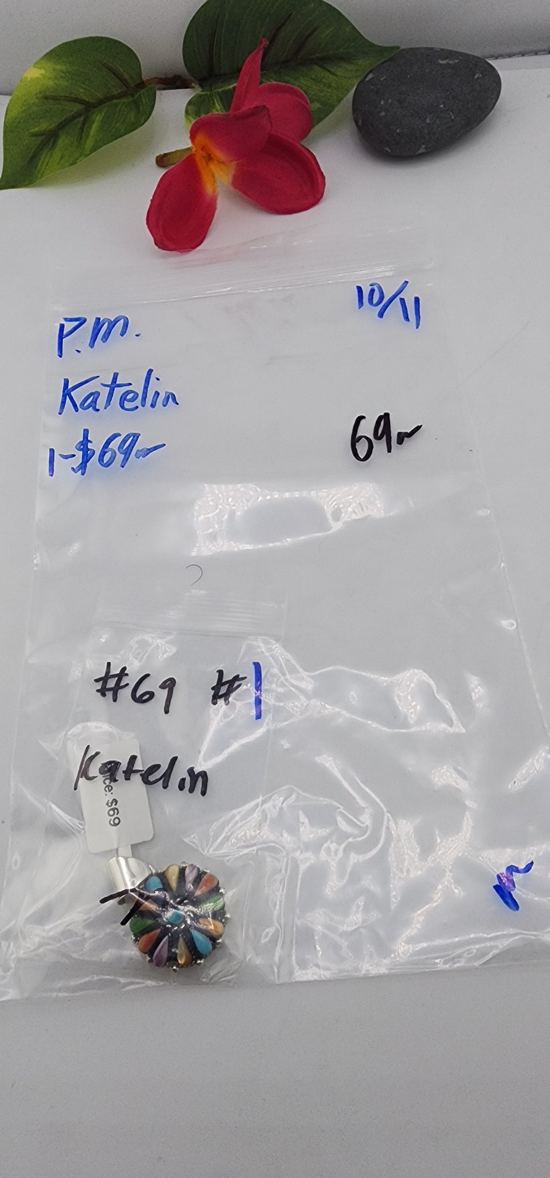 PM SHOW 48HR - RESERVED FOR: Katelin - 10/11/2025 FL tiktok Live Show - 1 Sterling Silver Items