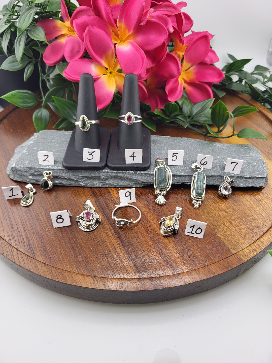 RESERVED FOR:  Save Texas Dogs -10/24/2024 - 9 Sterling Silver Items