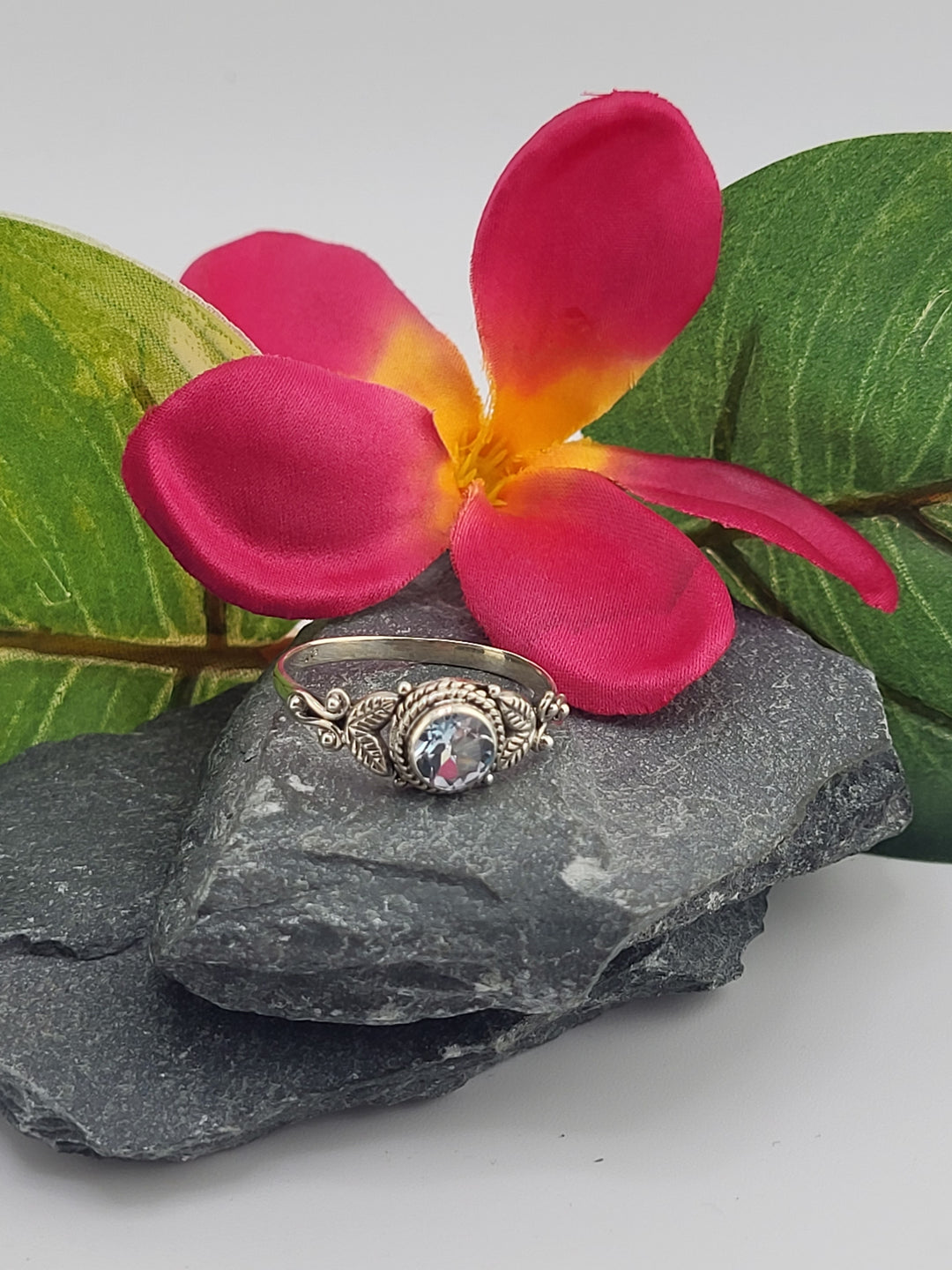Blue Topaz Ring