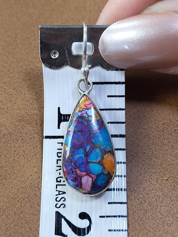 Dhalia Dangle Earrings 925 Sterling Silver