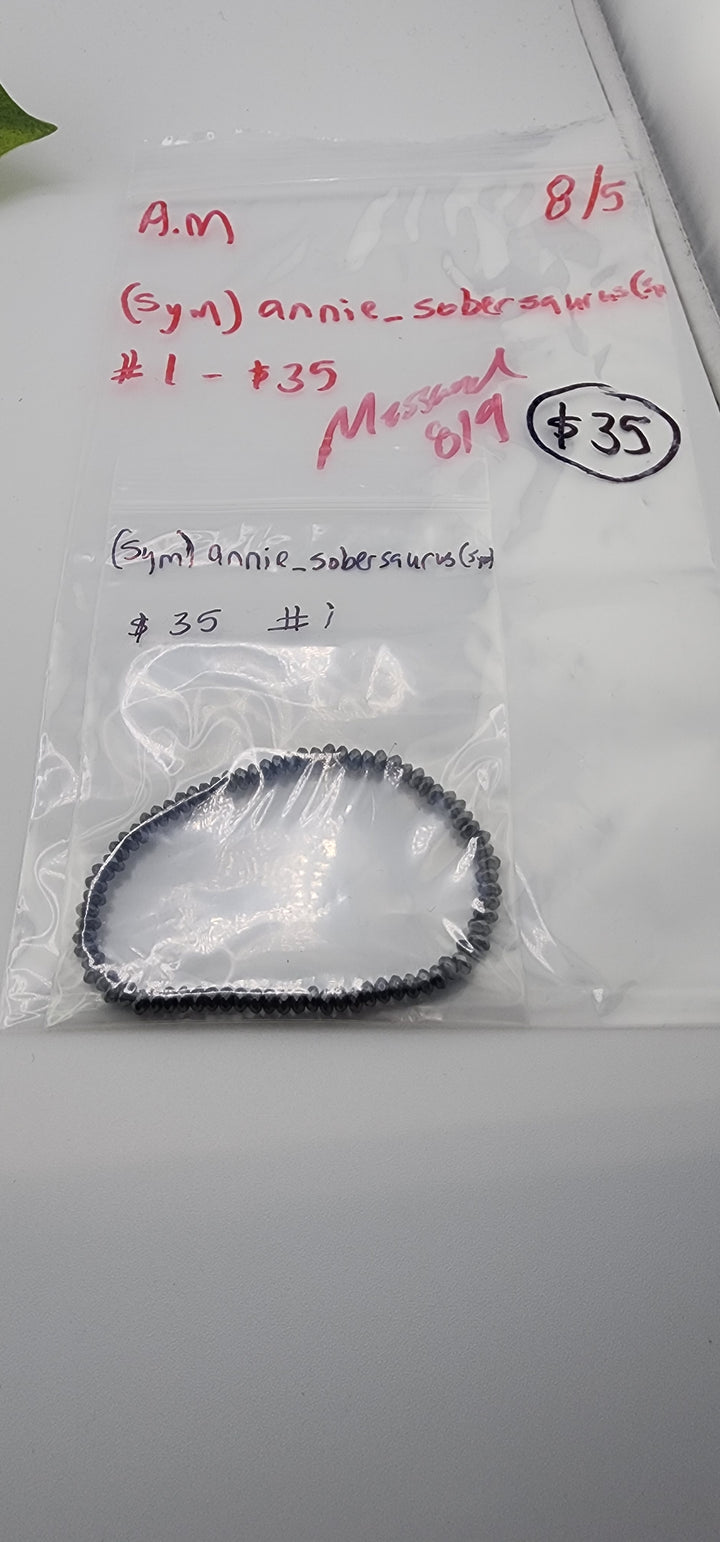 AM SHOW 48HR - RESERVED FOR: 🦖🦕 annie_sobersaurus🦕🦖 - 8/5/2025 FL tiktok Live Show - 1 Sterling Silver Items