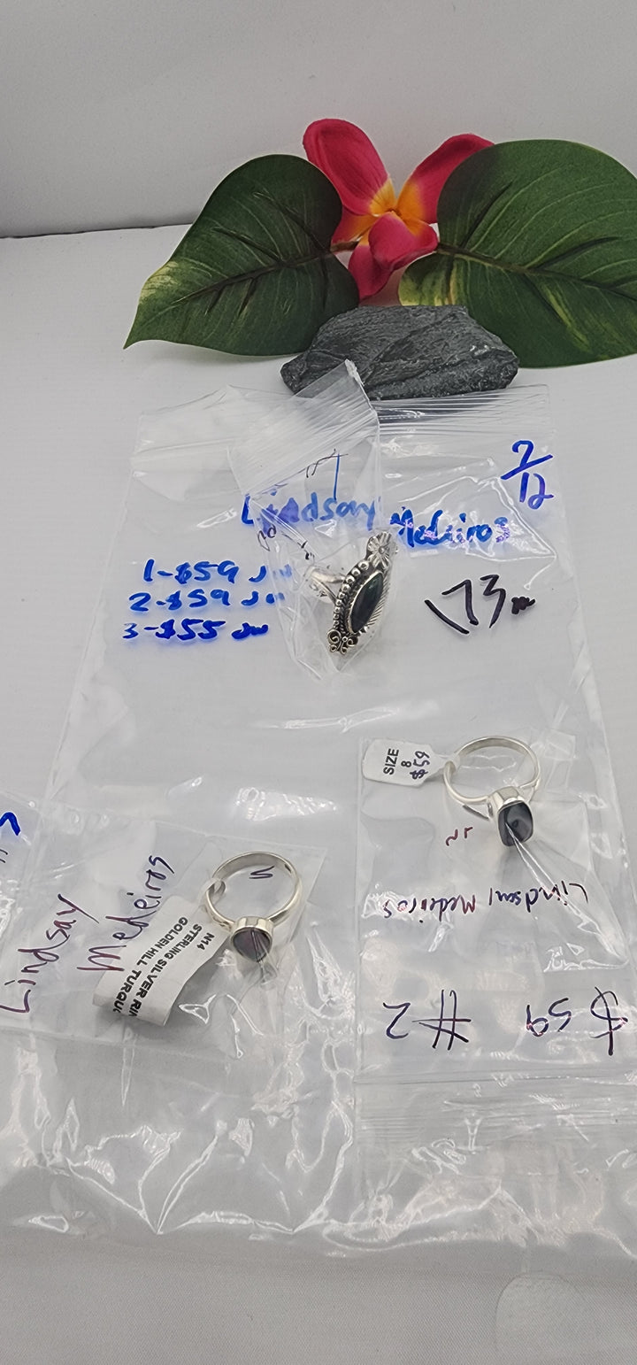 PM SHOW 48HR - RESERVED FOR:  Lindsay Medeiros- 7/12/2025 FL tiktok Live Show - 3 Sterling Silver Items