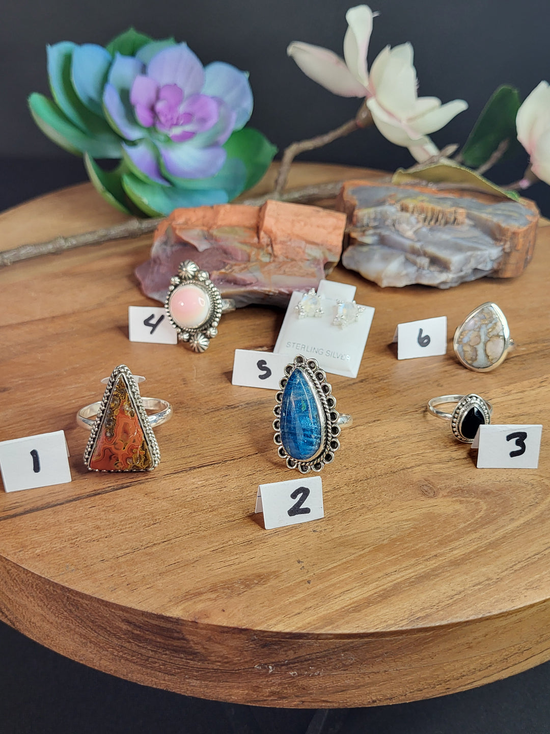 RESERVED FOR: Gina Workman929-7/5/24- 6 Sterling Silver Items
