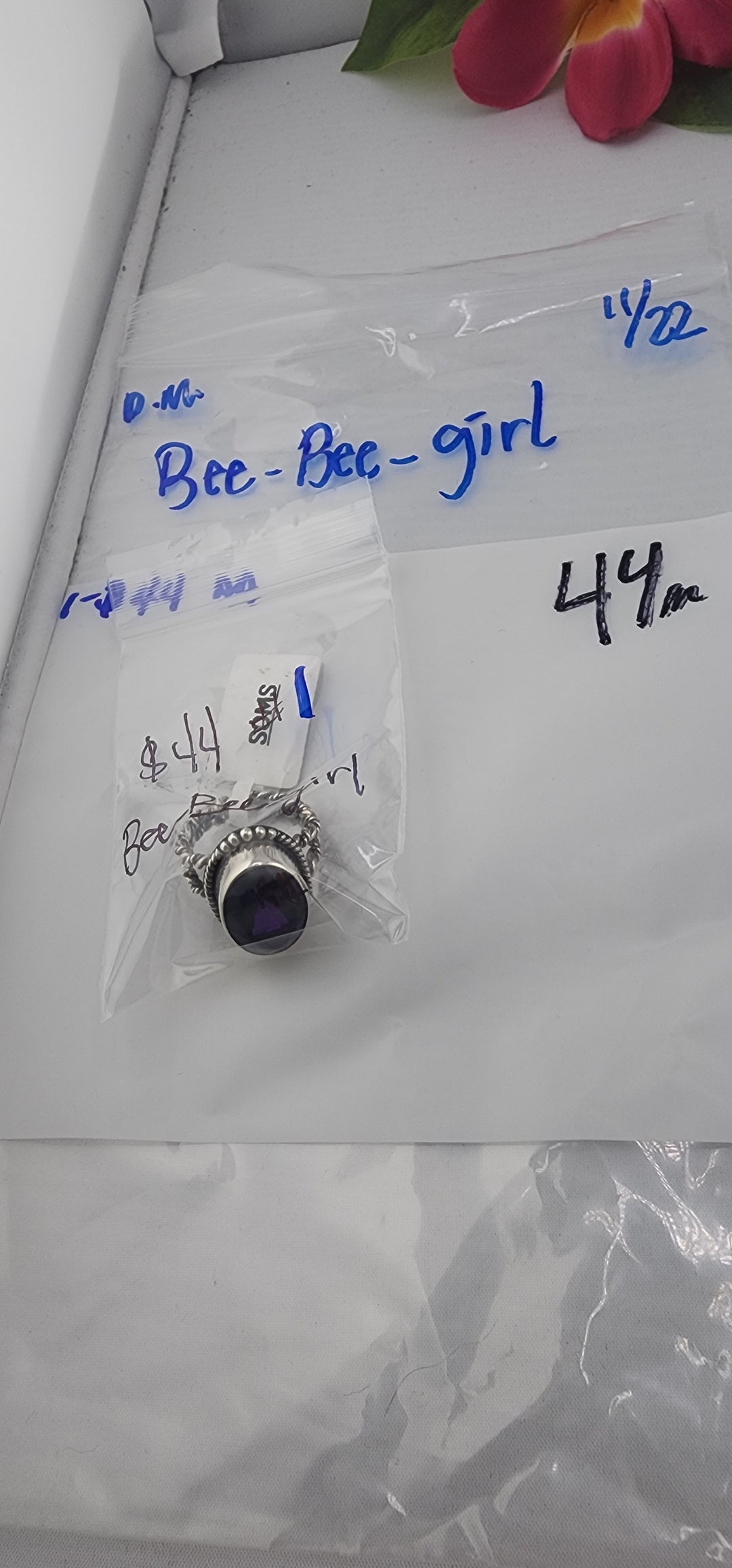 PM SHOW 48HR - RESERVED FOR: Bee_Bee_girl - 11/22/2025 tiktok Live Show - 1 Sterling Silver Items