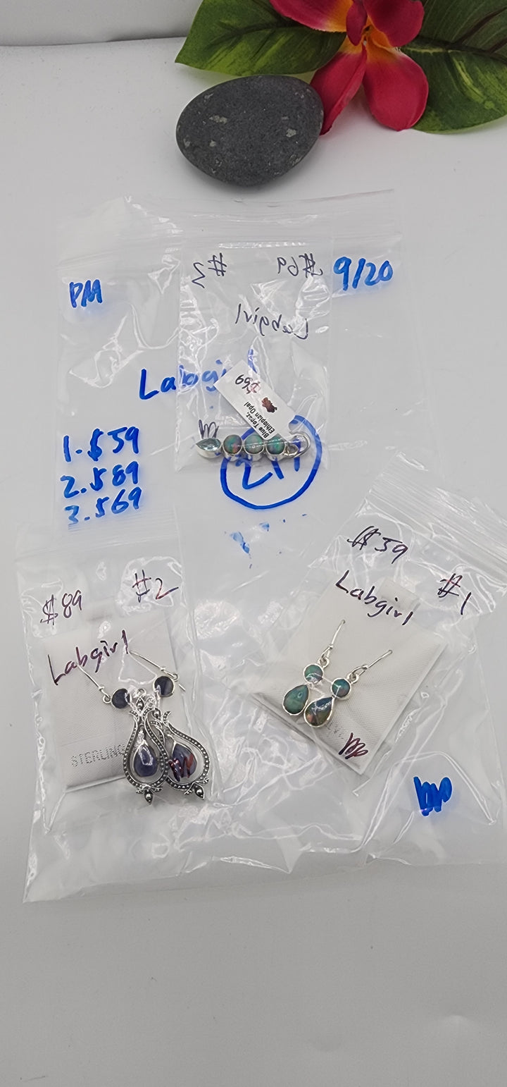 PM SHOW 48HR - RESERVED FOR:  Labgirl- 9/20/2025 FL tiktok Live Show - 3 Sterling Silver Items