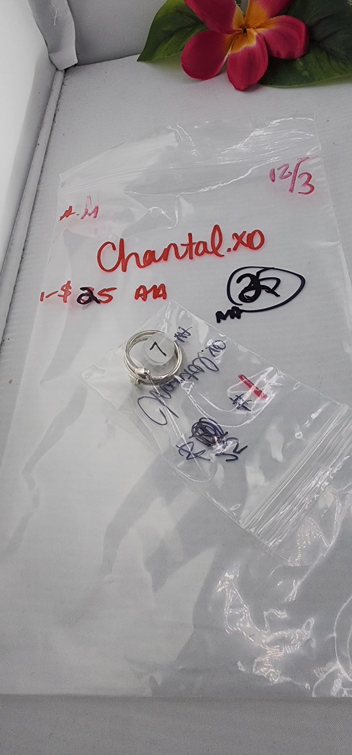 AM SHOW 48HR RESERVED FOR:  Chantal.xo - 12/3/2025 FL tiktok Live Show - 1 Sterling Silver Items