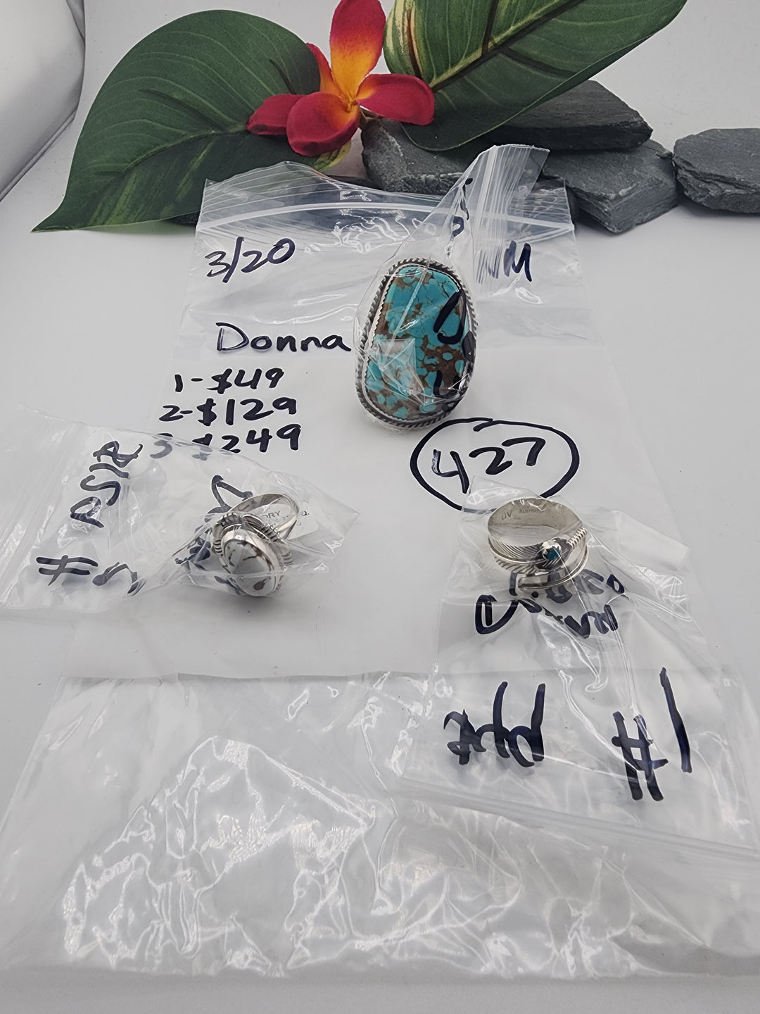 New Mexico Donna Helton- 3/20/26 -3 925 Sterling Silver Items