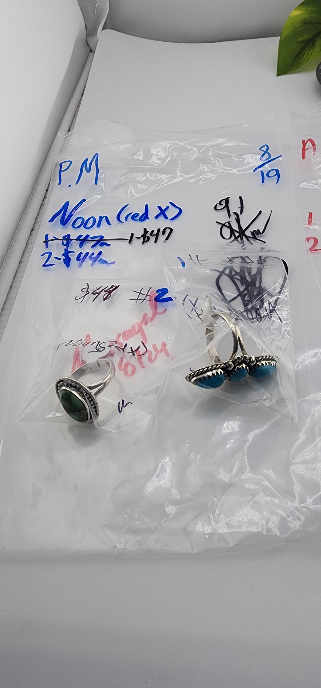 PM SHOW 48HR - RESERVED FOR: Noon❌ - 8/19/2025 FL tiktok Live Show - 2 Sterling Silver Items