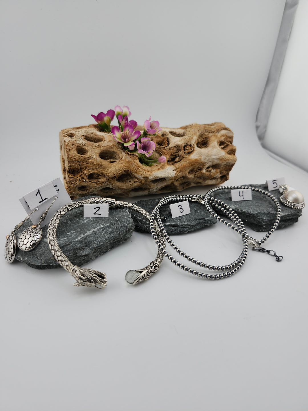 RESERVED FOR:   Jillean -12/01/2024 - 5 Sterling Silver Items