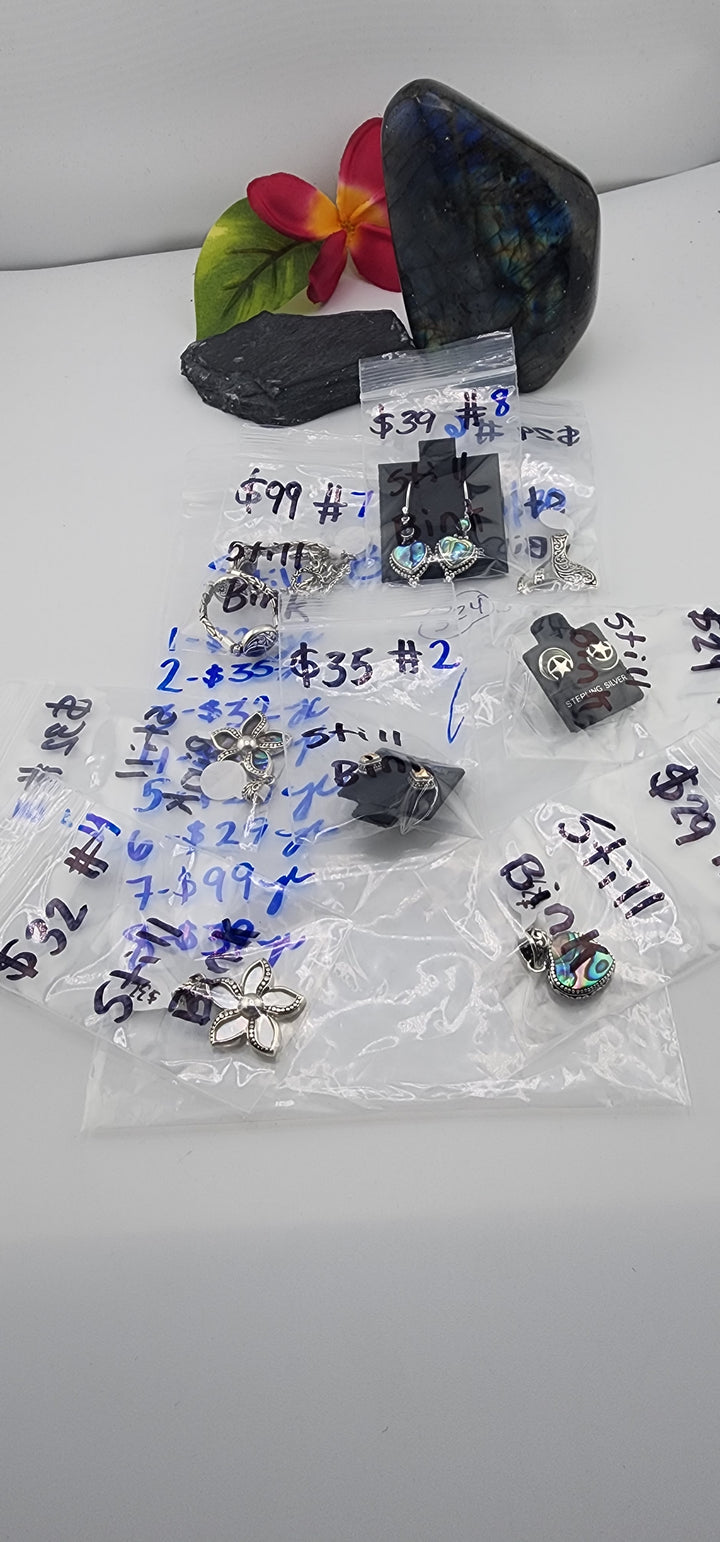 48HR - RESERVED FOR: Still Bink - 6/20/2025 FL tiktok Live Show -8  Sterling Silver Items