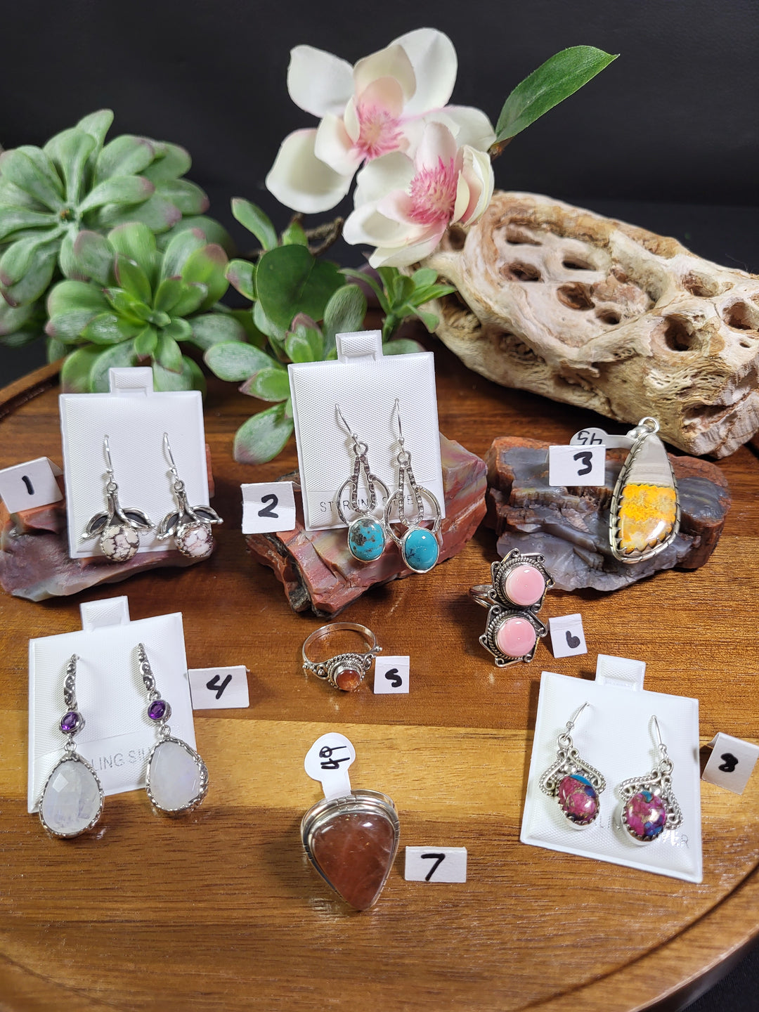 RESERVED FOR: Cyn 7/21/24-  5 Sterling Silver Items