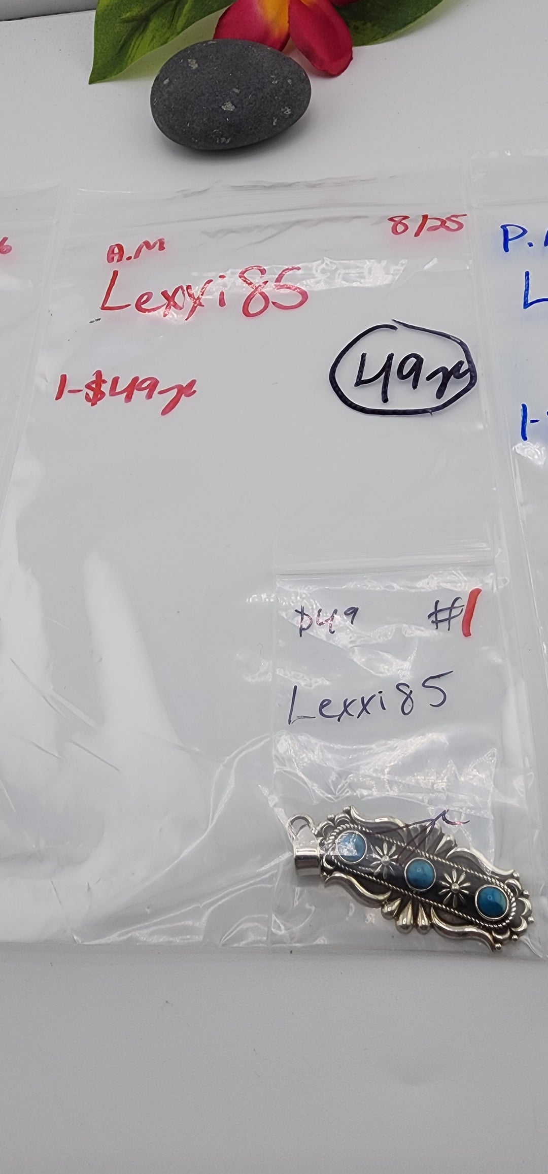 AM SHOW 48HR - RESERVED FOR: Lexxi85 - 8/25/2025 FL tiktok Live Show - 1 Sterling Silver Items
