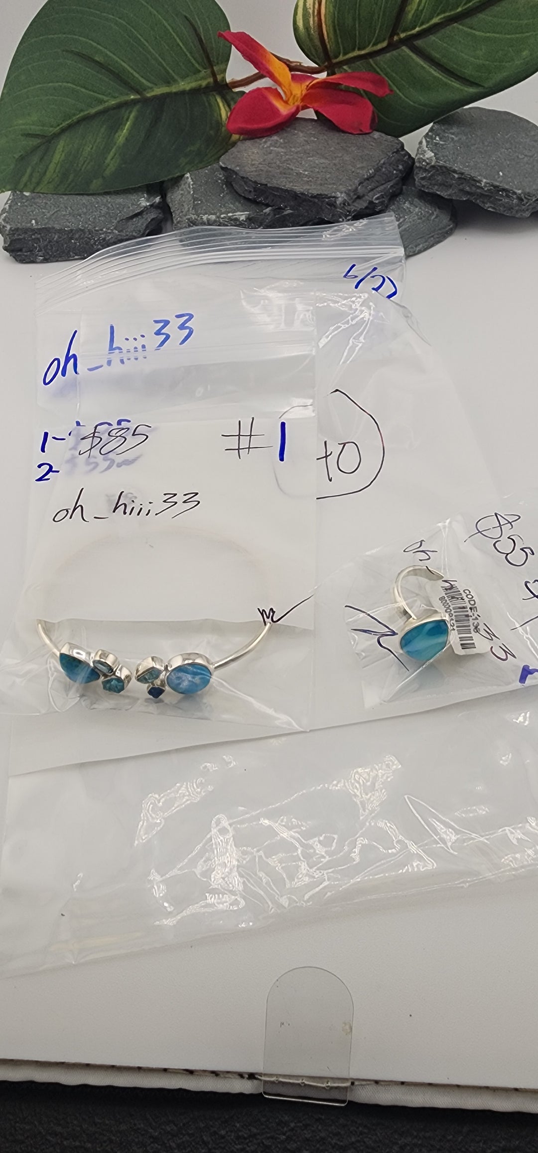48HR - RESERVED FOR: oh_hiii33 - 6/27/2025 FL tiktok Live Show - 2 Sterling Silver Items