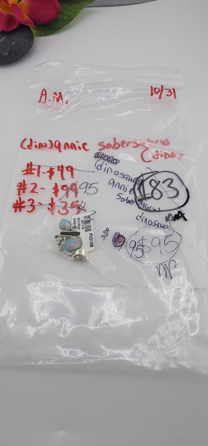 AM SHOW 48HR RESERVED FOR:  annie sobersaurus - 10/31/2025 FL tiktok Live Show - 1  Sterling Silver Items
