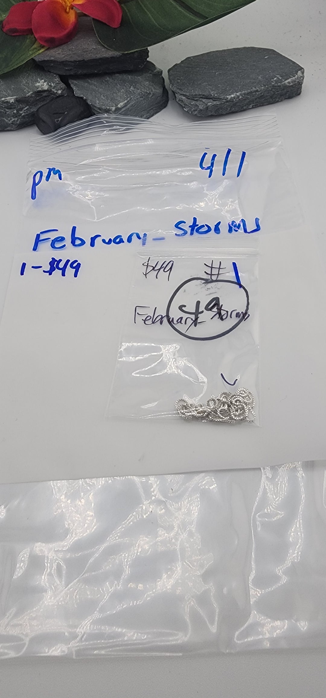 February_Storms - 4/1/26 - 1 925 Sterling Silver Items