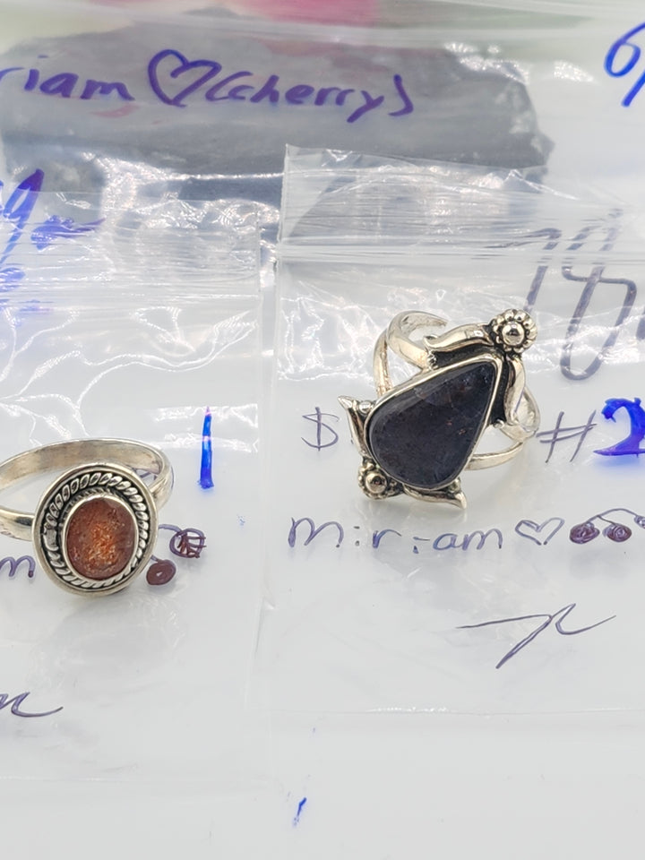 RESERVED FOR: miriam❤️🍒 - 6/5/2025 tiktok (48 hr) Reservation Live Show - 2 Sterling Silver Items