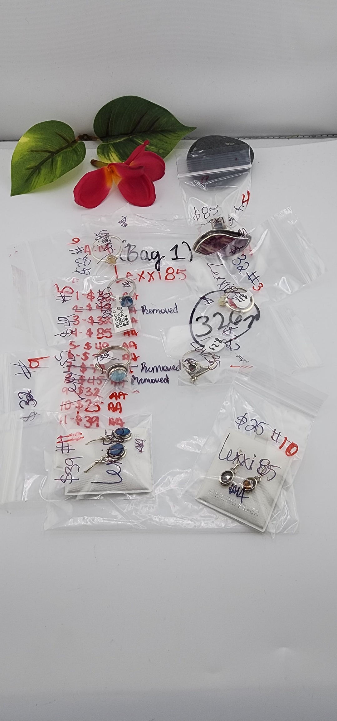 AM SHOW 48HR RESERVED FOR: Lexxi85 BAG1 - 10/14/2025 FL tiktok Live Show - 8 Sterling Silver Items
