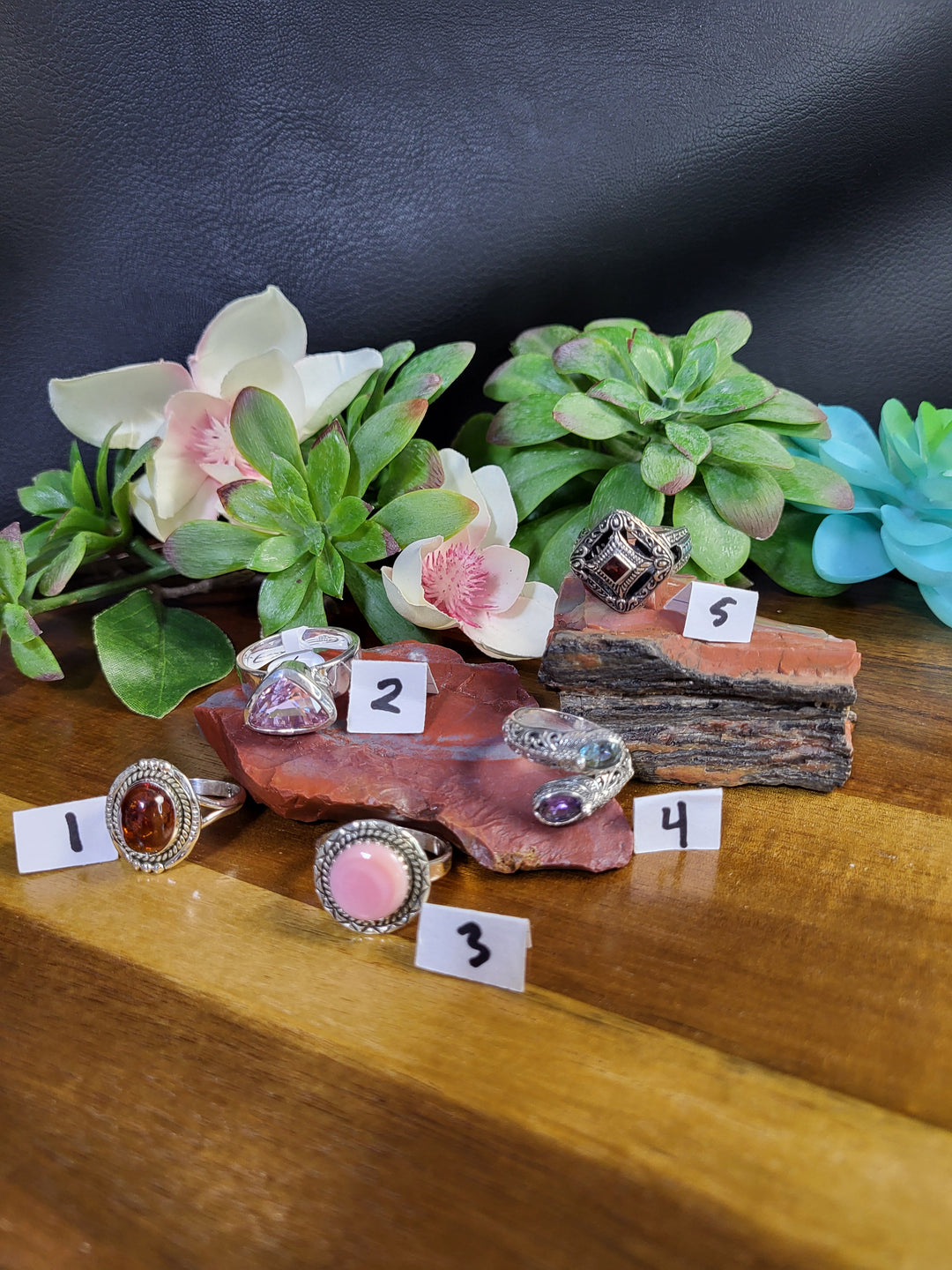 RESERVED FOR: Jeff Rodriguez-7/12/24-5 Sterling Silver Items