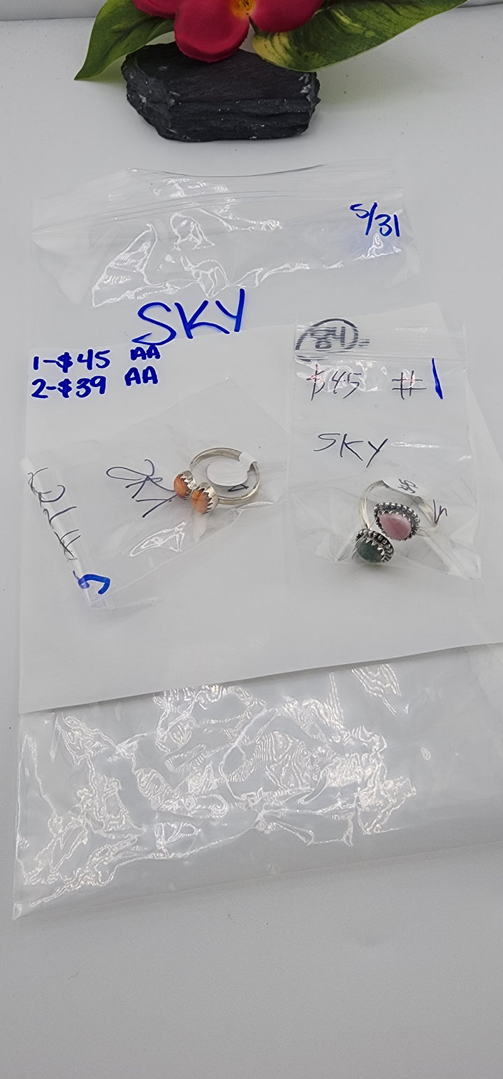 RESERVED FOR: SKY - 5/31/2025 tiktok Live Show - 2 Sterling Silver Items