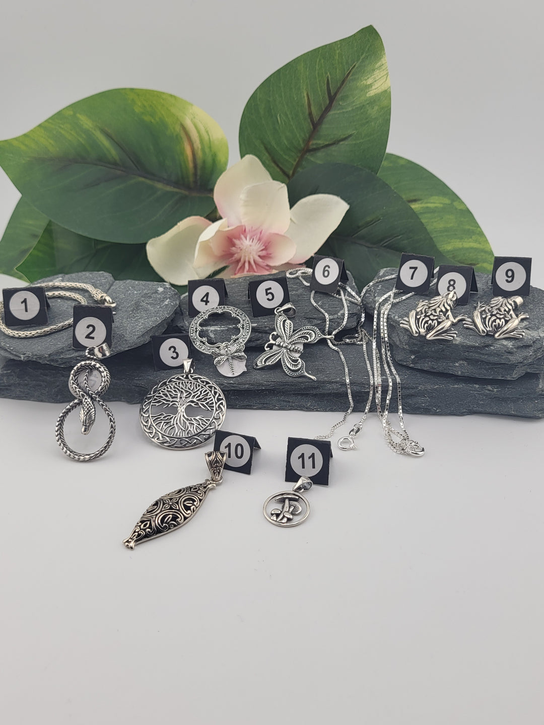 RESERVED FOR: Ally - 1/31/2025 Show -11 Sterling Silver Items