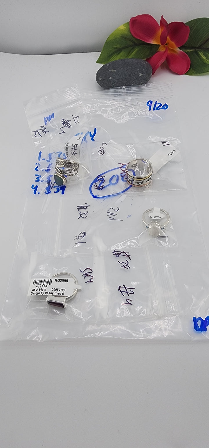 PM SHOW 48HR - RESERVED FOR:  SKY- 9/20/2025 FL tiktok Live Show -4 Sterling Silver Items